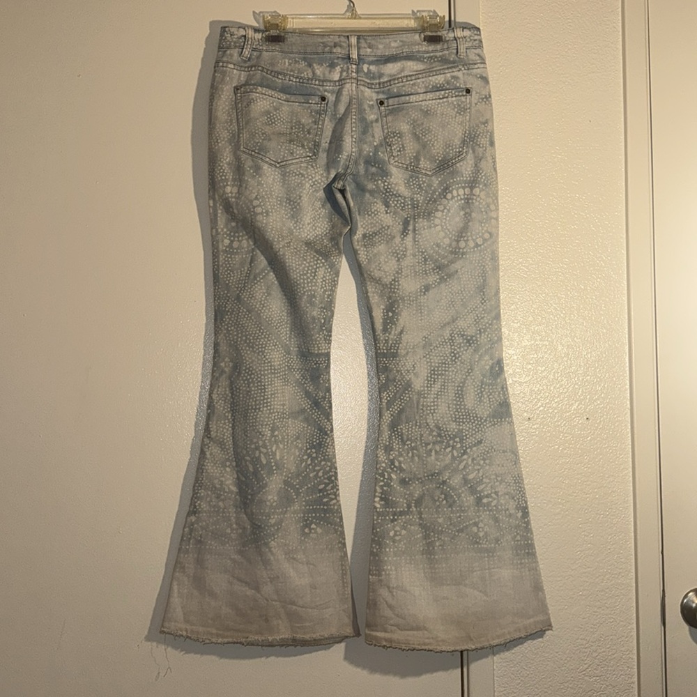 Free People Bali Discharge Flared Denim - Picture 9 of 16
